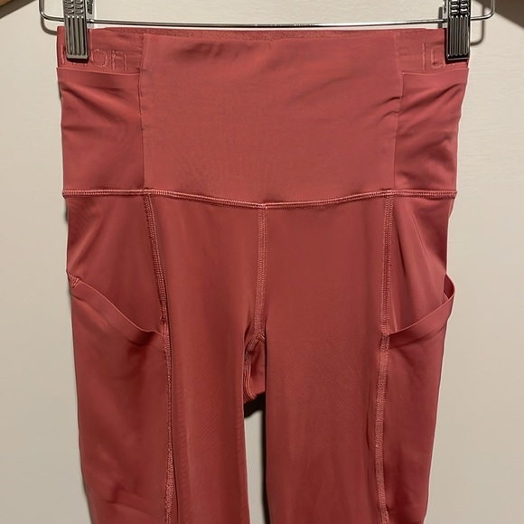 Lululemon Fast and Free Super High Rise Tight 25" in Elite
Cherry - Picture 6 of 9